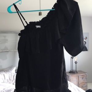 Medium one shoulder MISA top new with tag